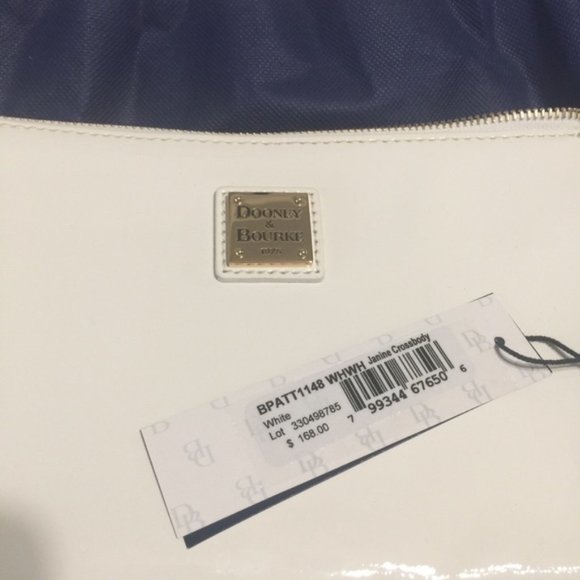 Dooney & Bourke White Patent Leather NWT - Picture 2 of 3